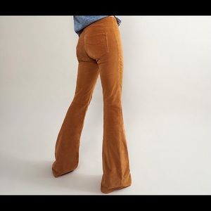 Corduroy bell bottoms/ wide leg pants
